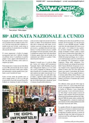 Periodico Scarpe Grosse giugno 2007