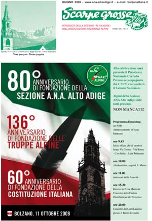 Periodico Scarpe Grosse giugno 2008