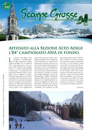 Periodico Scarpe Grosse settembre 2018