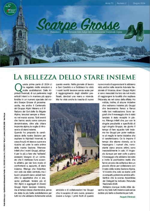 Periodico Scarpe Grosse giugno 2024